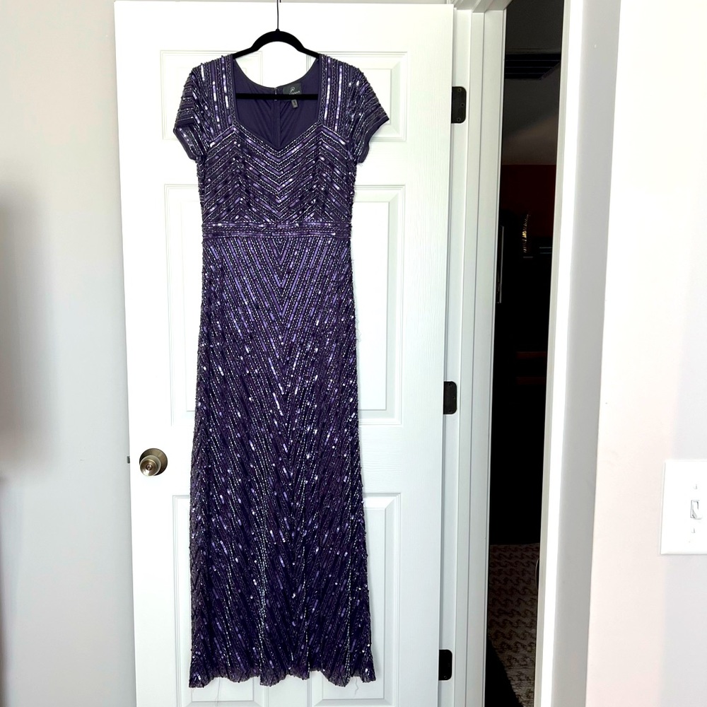 Adrianna Papell Beaded Gown